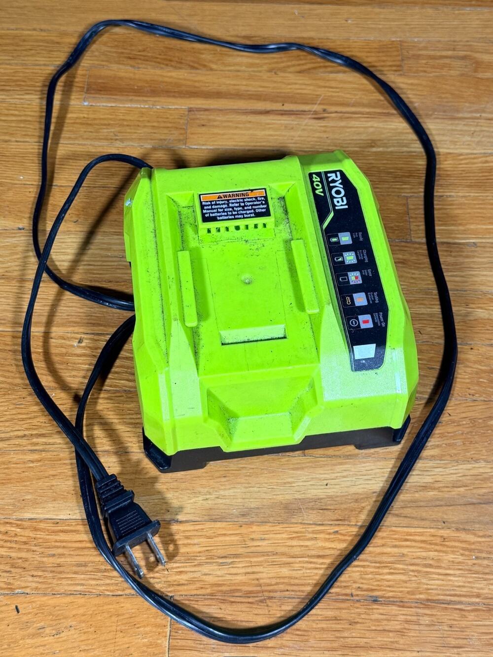 RYOBI 40V Rapid Charger OP406VN 140437002 Genuine OEM Battery Charger